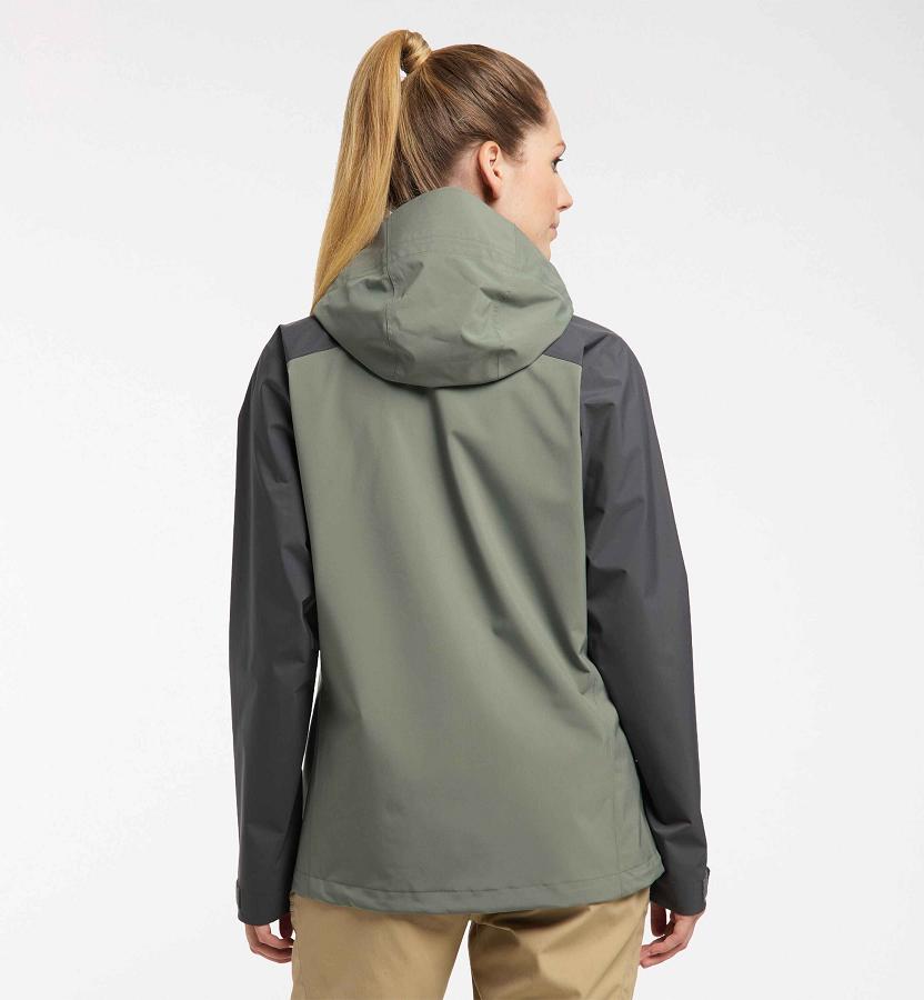 Haglöfs Womens Spate Windbreaker Black New Zealand 67501AXEN